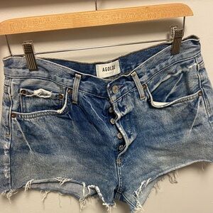 AGOLDE Parker Denim Shorts